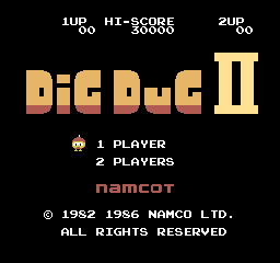 Dig Dug II (NES, Family Computer, FDS) (gamerip) (1986) MP3